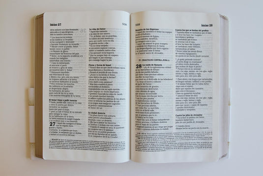 Biblia Católica, Letra grande. Símil piel blanca: boda, quinceañera, primera, comunión