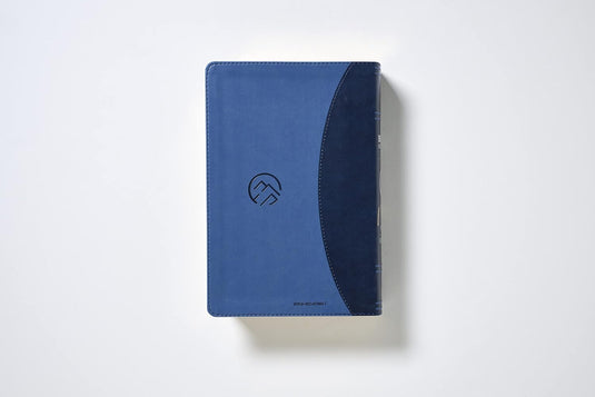 Biblia de Estudio del Mensaje Profético y Escatológico RVR, Leathersoft Azul