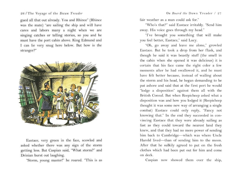 Cargue la imagen en el visor de la galería, The Voyage of the Dawn Treader (The Chronicles of Narnia, Book 5, Full-Color Collector's Edition)
