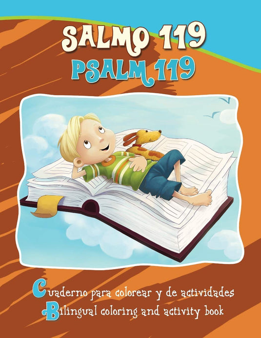 Salmo 119 Bilingüe- Cuaderno para colorear y de actividades