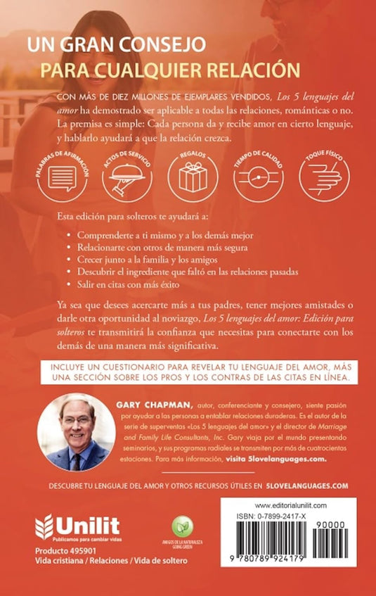 Los 5 lenguajes del amor para solteros