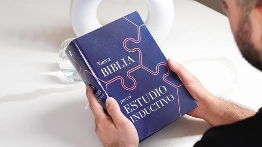 Biblia para el estudio inductivo NBLA, Interior a dos colores, Tapa dura