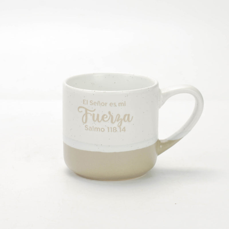 Cargue la imagen en el visor de la galería, Taza Colección Acuarela. El Señor es mi fuerza
