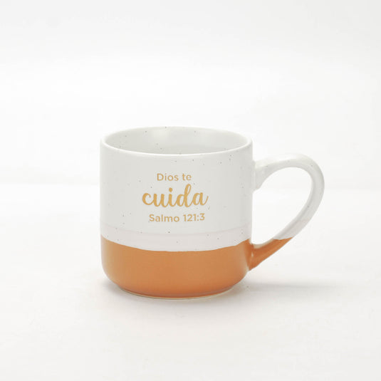 Taza Colección Acuarela. Dios te cuida