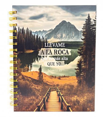 Libreta de resortes- Llévame a la Roca