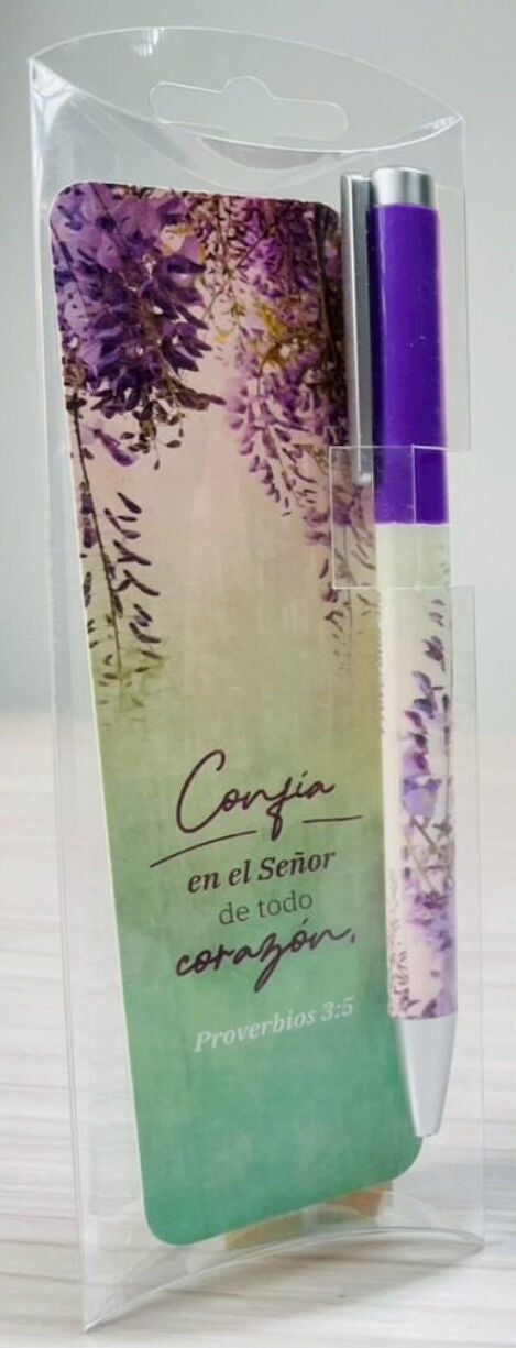 Set de lapicero con separador- Confía