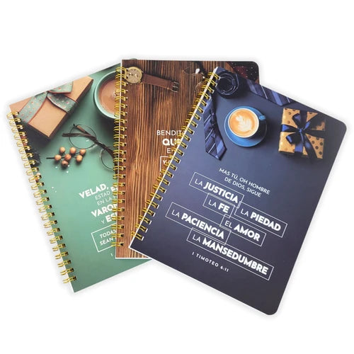 Set de 3 libretas 