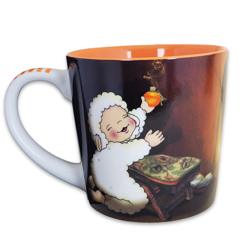 Cargue la imagen en el visor de la galería, Taza ovejitas - Soy feliz cuando le adoro
