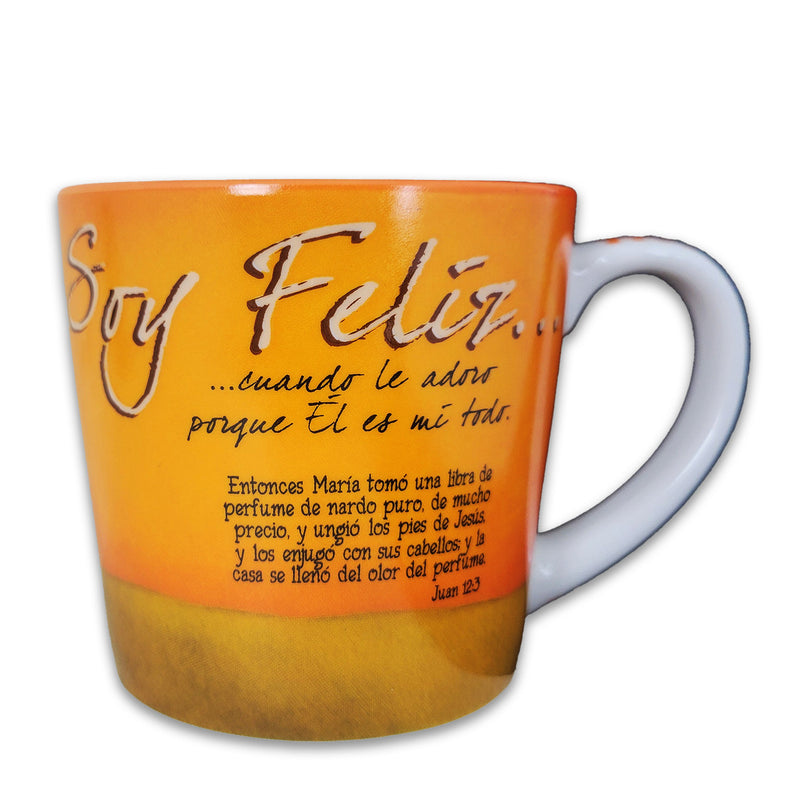 Cargue la imagen en el visor de la galería, Taza ovejitas - Soy feliz cuando le adoro
