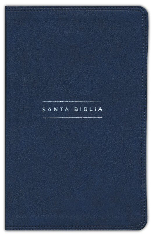 Biblia del Ministro NVI, Revisión 2022, Letra Grande, con índice, Leathersoft Azul marino