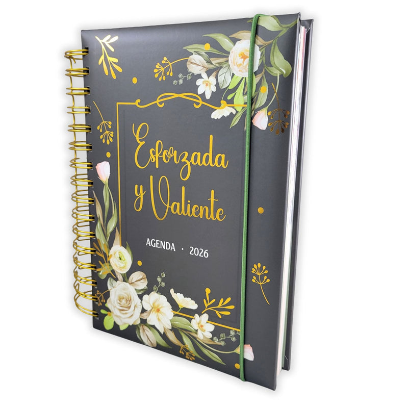 Cargue la imagen en el visor de la galería, Agenda Esforzada y Valiente Flores 2026
