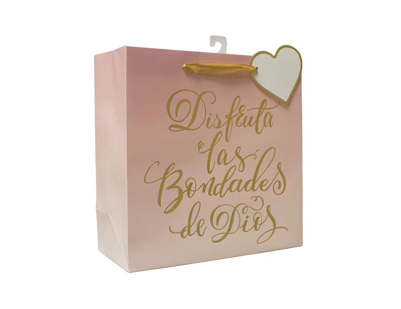 Cargue la imagen en el visor de la galería, Bolsa de regalo grande Disfruta Las Bondades De Dios
