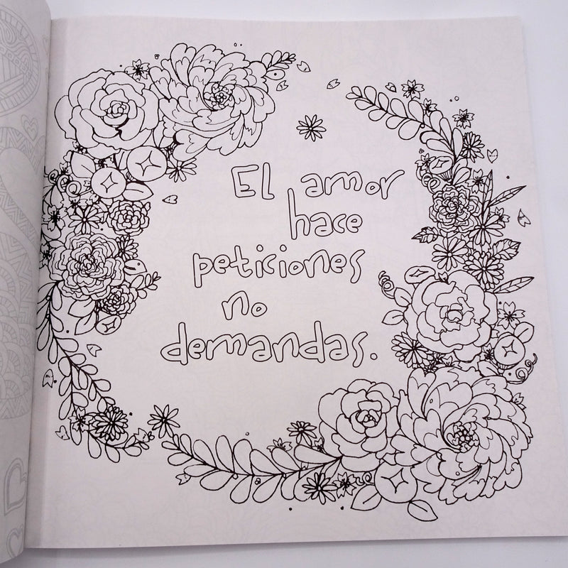 Cargue la imagen en el visor de la galería, Los 5 lenguajes del amor:  Libro para colorear
