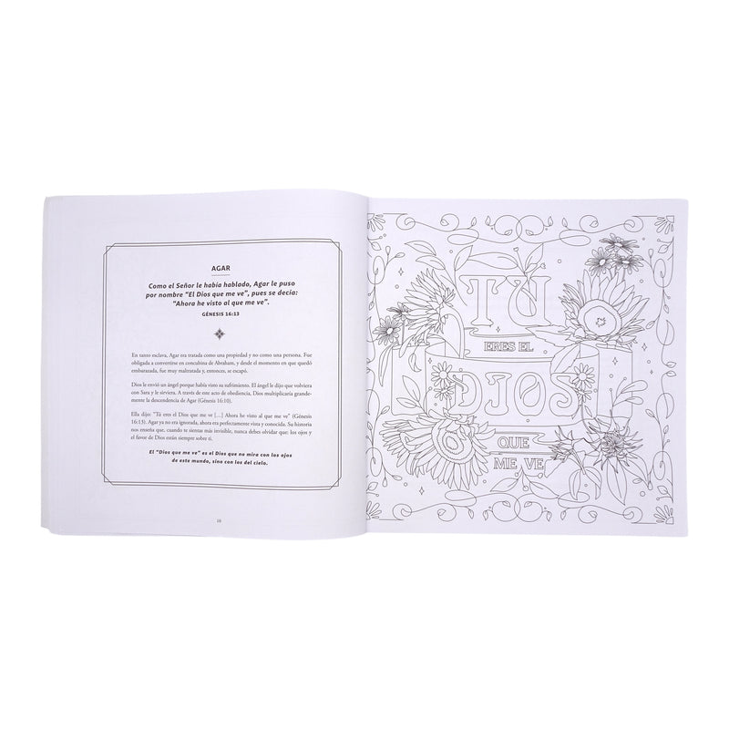 Cargue la imagen en el visor de la galería, Las mujeres de la Biblia nos hablan. Libro para colorear
