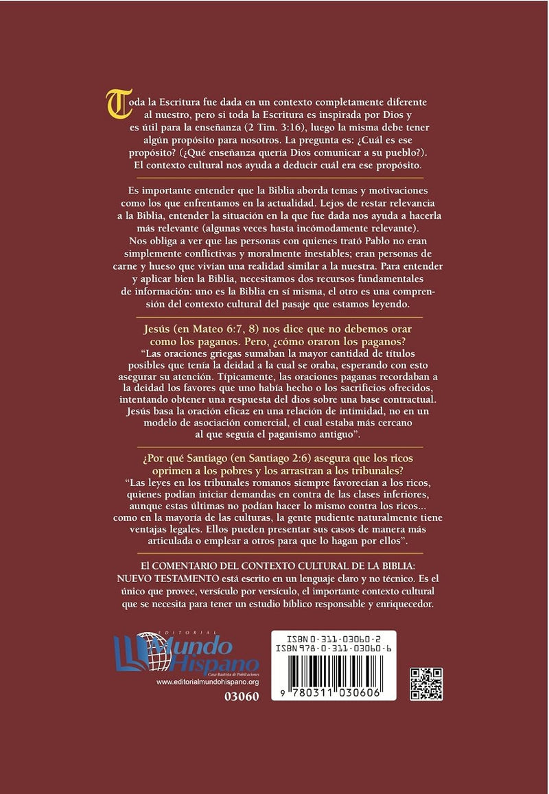 Cargue la imagen en el visor de la galería, Comentario del contexto cultural de la Biblia. Nuevo Testamento
