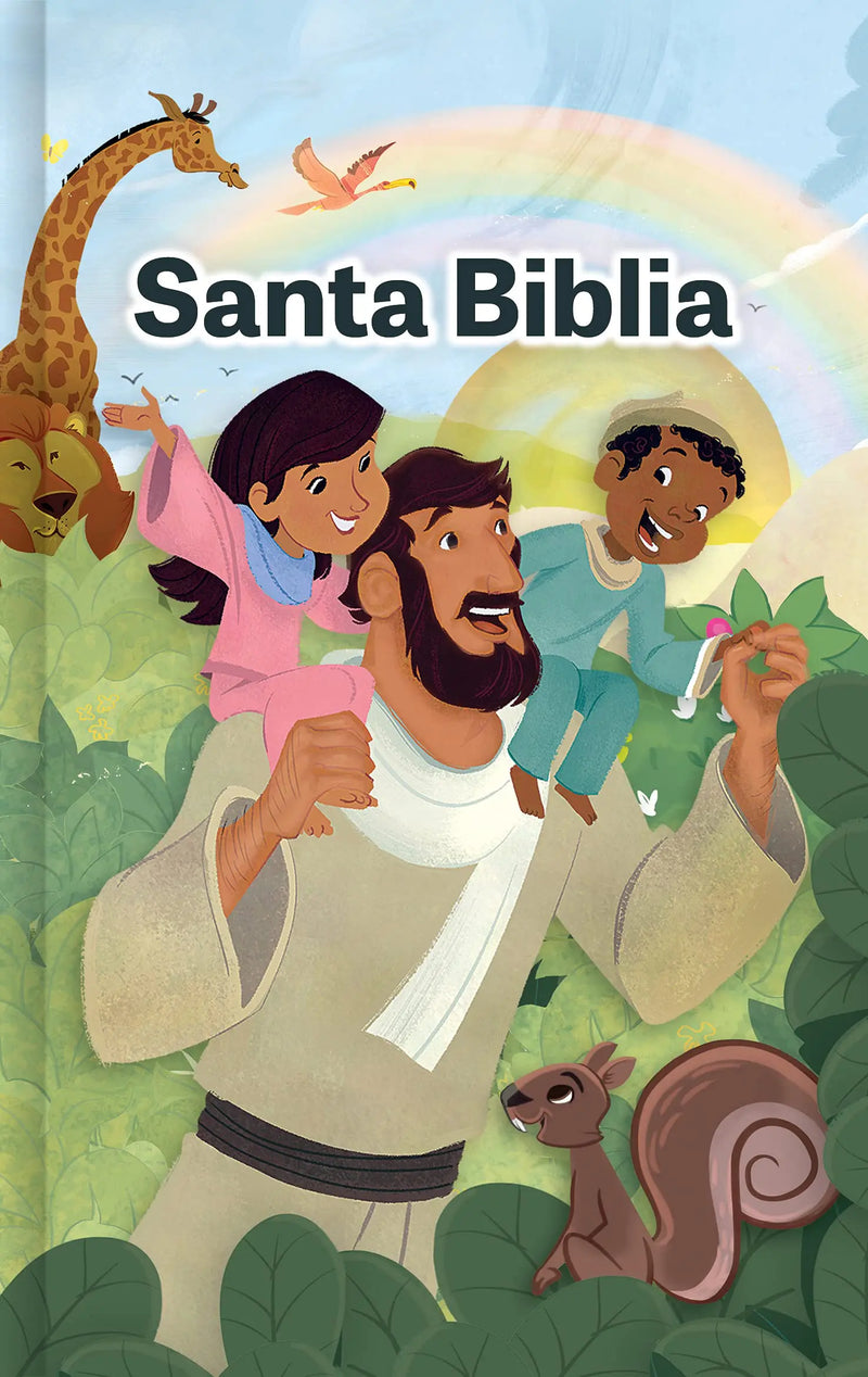 Cargue la imagen en el visor de la galería, Santa Biblia para niños interactiva RVR 1960, tapa dura
