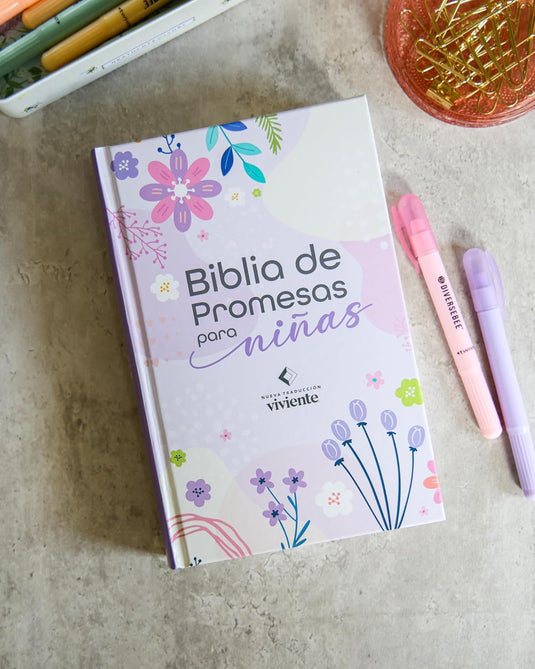 Biblia de Promesas NTV, para niñas, Tapa dura lila
