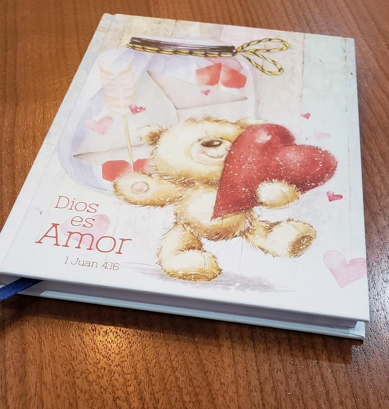 Cargue la imagen en el visor de la galería, Libreta Dios es amor - 1 Juan 4:16, tapa dura
