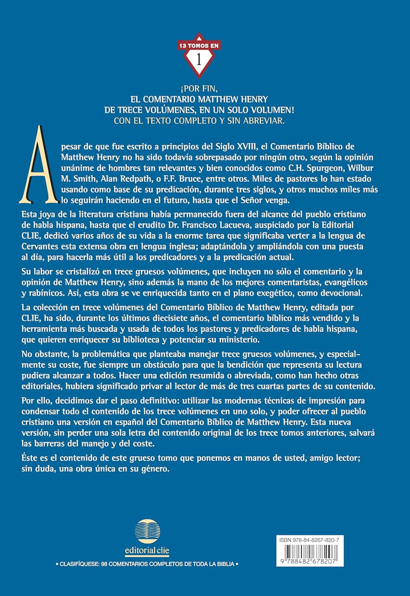 Cargue la imagen en el visor de la galería, Comentario Bíblico Matthew Henry: Obra completa sin abreviar - 13 tomos en 1
