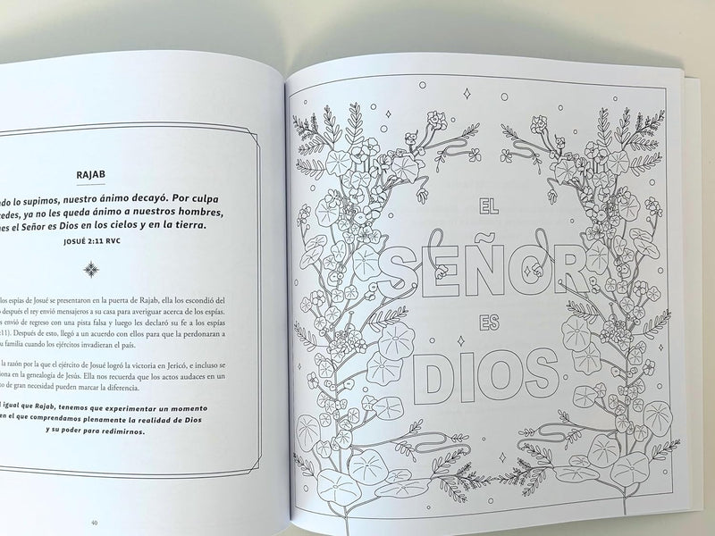 Cargue la imagen en el visor de la galería, Las mujeres de la Biblia nos hablan. Libro para colorear
