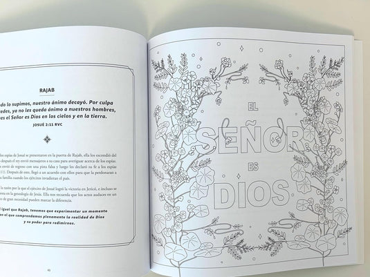 Las mujeres de la Biblia nos hablan. Libro para colorear