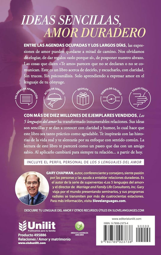 Los 5 lenguajes del amor: El secreto del amor que perdura