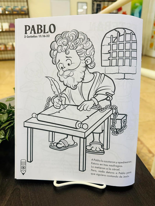 Héroes de la Biblia - Libro para Colorear