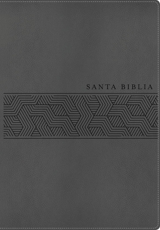 Biblia NTV, Edición manual, Letra Gigante, imitación piel gris