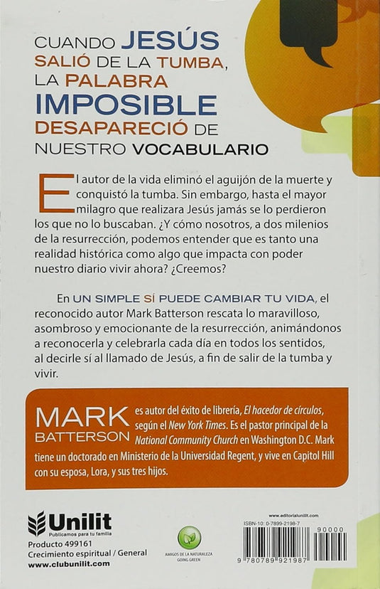 Un simple sí puede cambiar tu vida (Ed. Bolsillo)