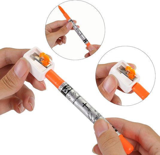 Paquete de 10 marcadores de gel para biblia colores neón Mr. Pen Cruz