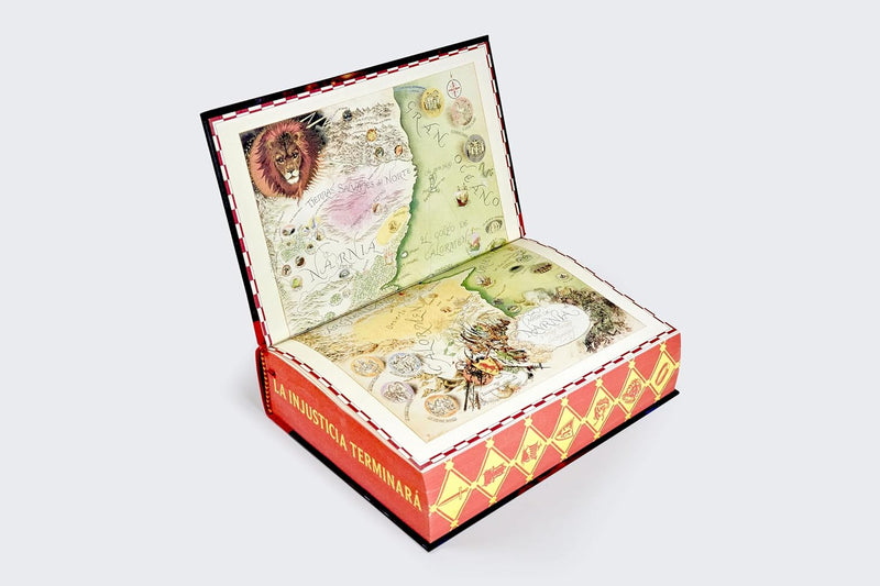 Cargue la imagen en el visor de la galería, Las Crónicas de Narnia, Edición de lujo, tapa dura con estuche: 7 libros en 1
