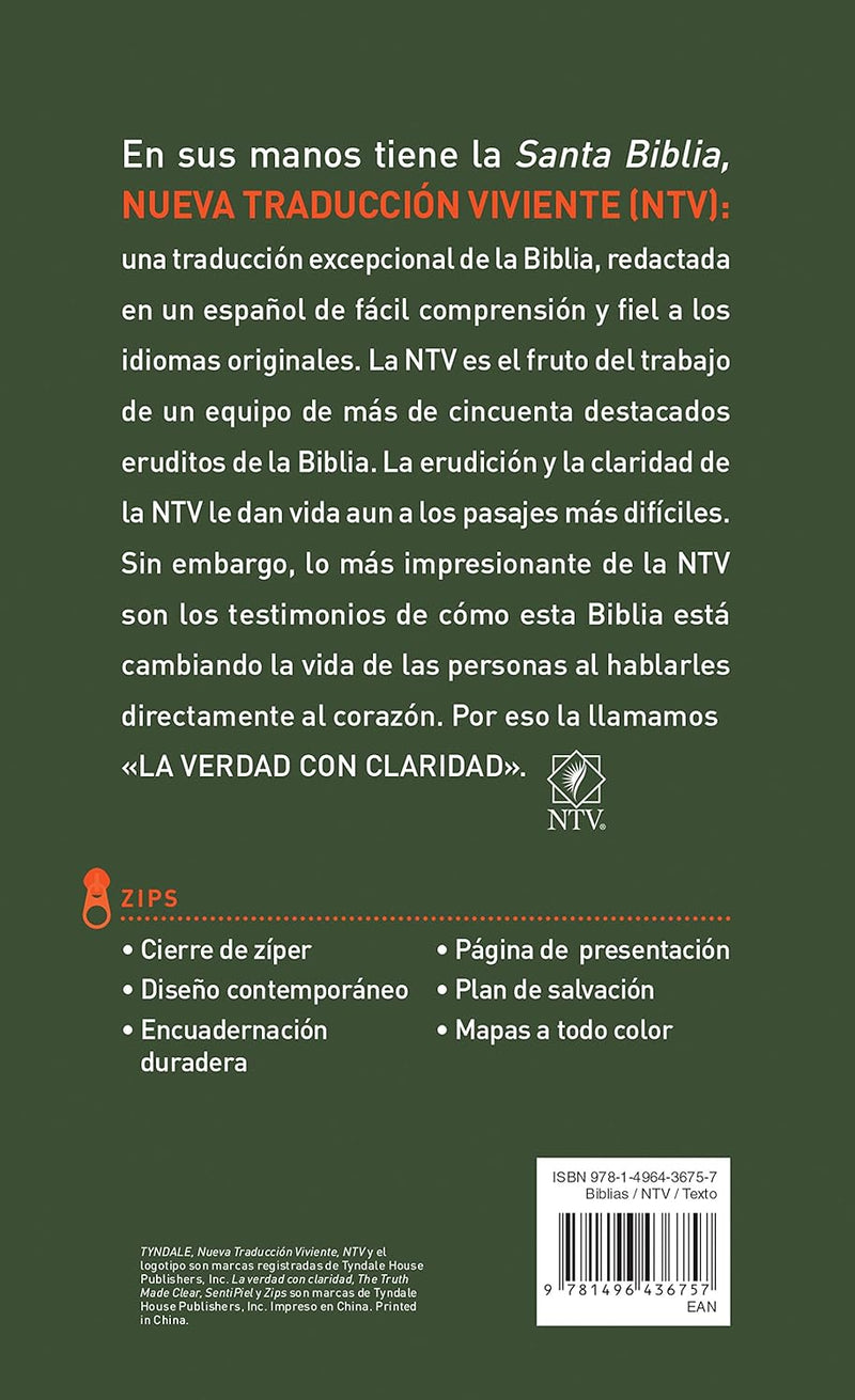 Cargue la imagen en el visor de la galería, Santa Biblia NTV, Edición zíper, Bosque
