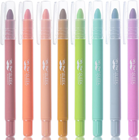 Paquete de 8 marcadores de gel para biblia Mr. Pen