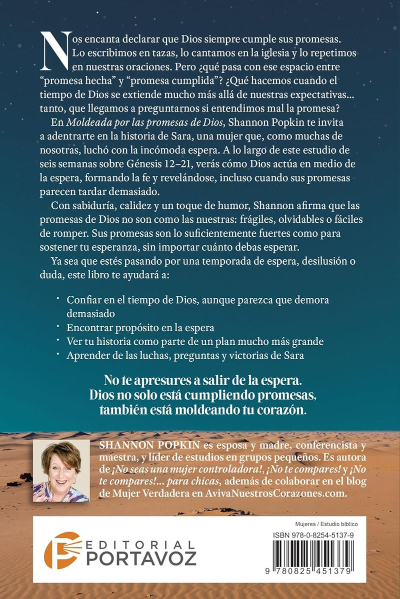 Cargue la imagen en el visor de la galería, Moldeada por las promesas de Dios: - Lecciones de la vida de Sara - Estudio bíblico de seis semanas
