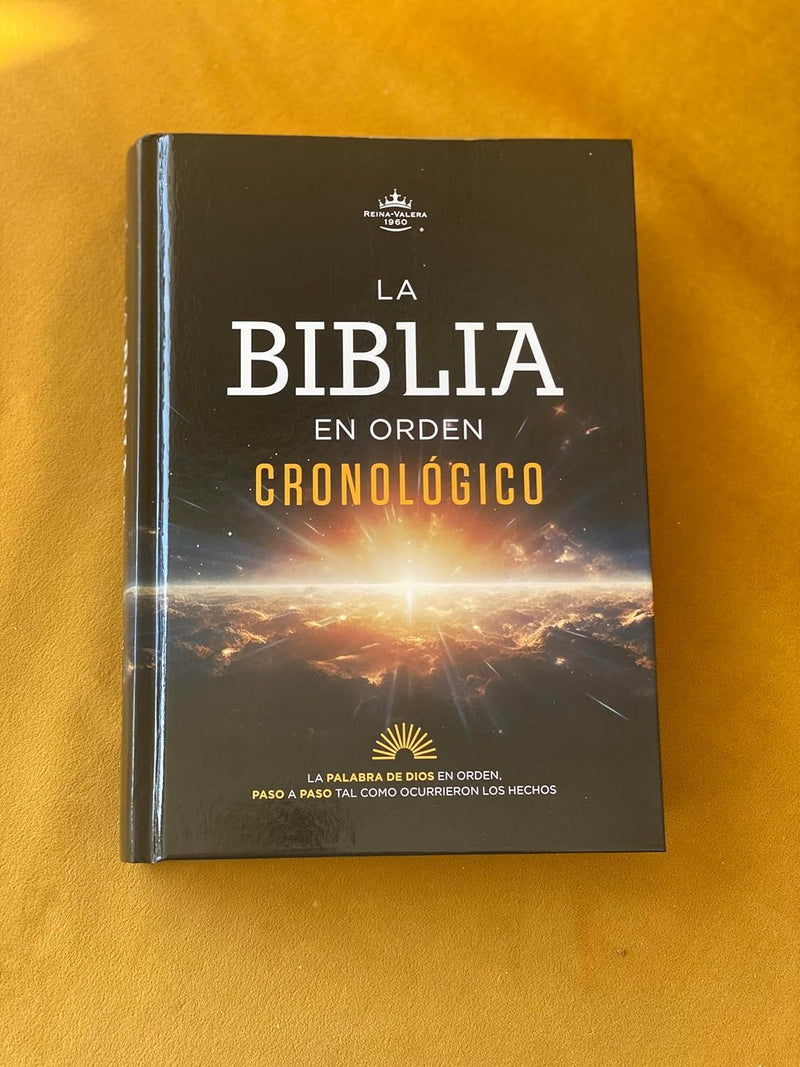 Cargue la imagen en el visor de la galería, La Biblia en orden cronológico RVR 1960, Tapa dura
