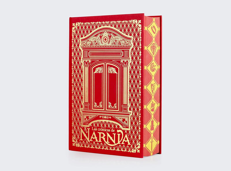 Cargue la imagen en el visor de la galería, Las Crónicas de Narnia, Edición de lujo, Tapa dura con solapa: 7 libros en 1: Celebración del 75 aniversario
