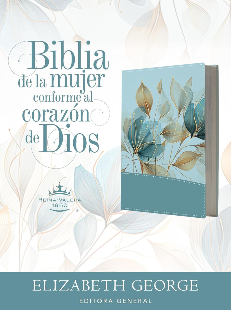 Cargue la imagen en el visor de la galería, Biblia de la Mujer Conforme al Corazón de Dios RVR 1960, edición pétalos
