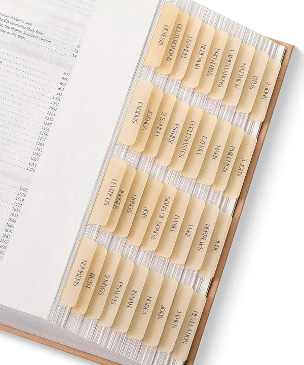 Cargue la imagen en el visor de la galería, 75 etiquetas/ índices para Biblia cappuccino (inglés)
