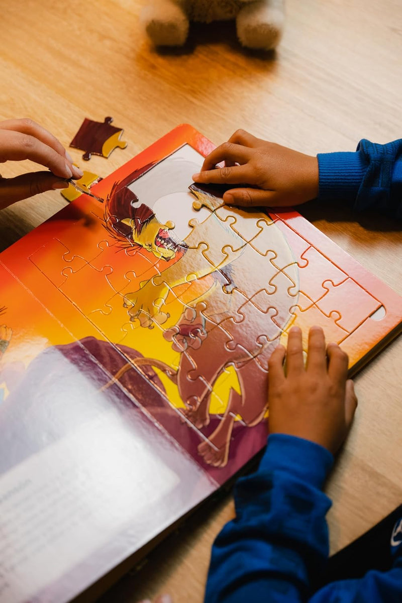 Cargue la imagen en el visor de la galería, Biblia de Rompecabezas para Niños, Héroes de la Biblia
