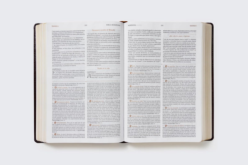 Cargue la imagen en el visor de la galería, Biblia de Estudio Patrística RVR, imitación piel marrón

