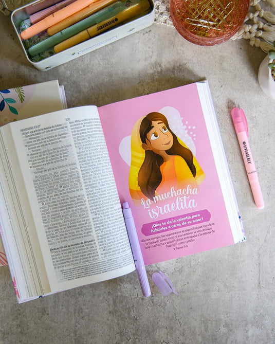 Biblia de Promesas NTV, para niñas, Tapa dura lila