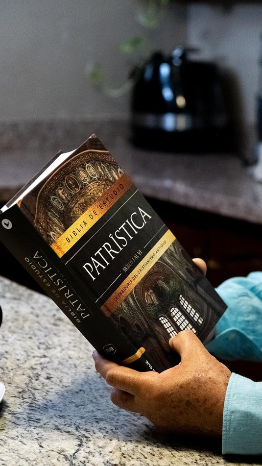 Biblia de Estudio Patrística RVR, tapa dura