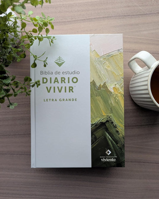 Biblia de estudio del diario vivir NTV, Letra Grande, Tapa dura