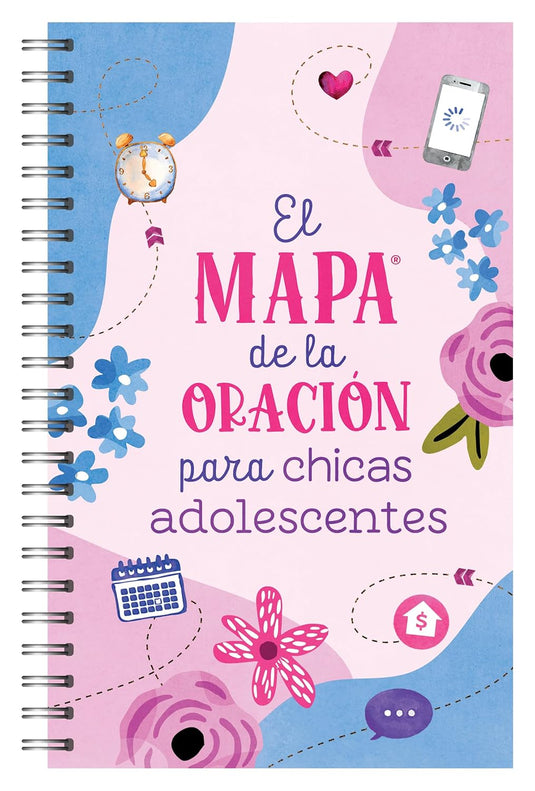 El Mapa de Oración para chicas adolescentes:  Un Diario Creativo