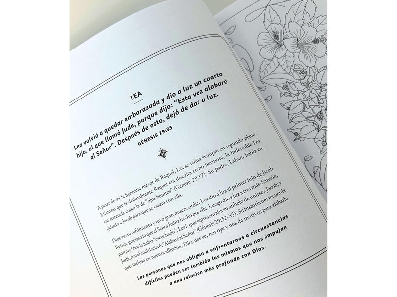 Cargue la imagen en el visor de la galería, Las mujeres de la Biblia nos hablan. Libro para colorear
