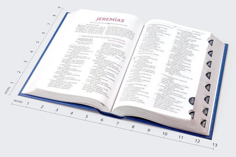Cargue la imagen en el visor de la galería, Biblia Católica Regalos y Ceremonias, con Índice, Tapa dura azul
