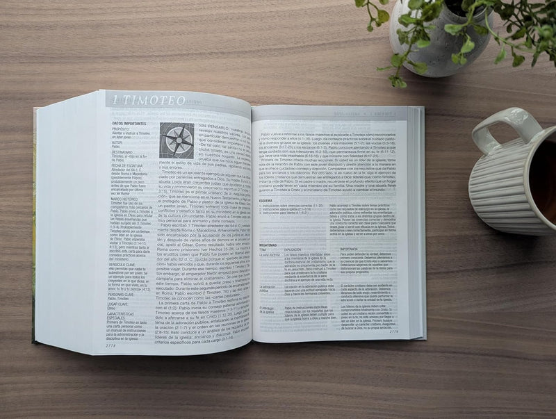 Cargue la imagen en el visor de la galería, Biblia de estudio del diario vivir NTV, Letra Grande, Tapa dura
