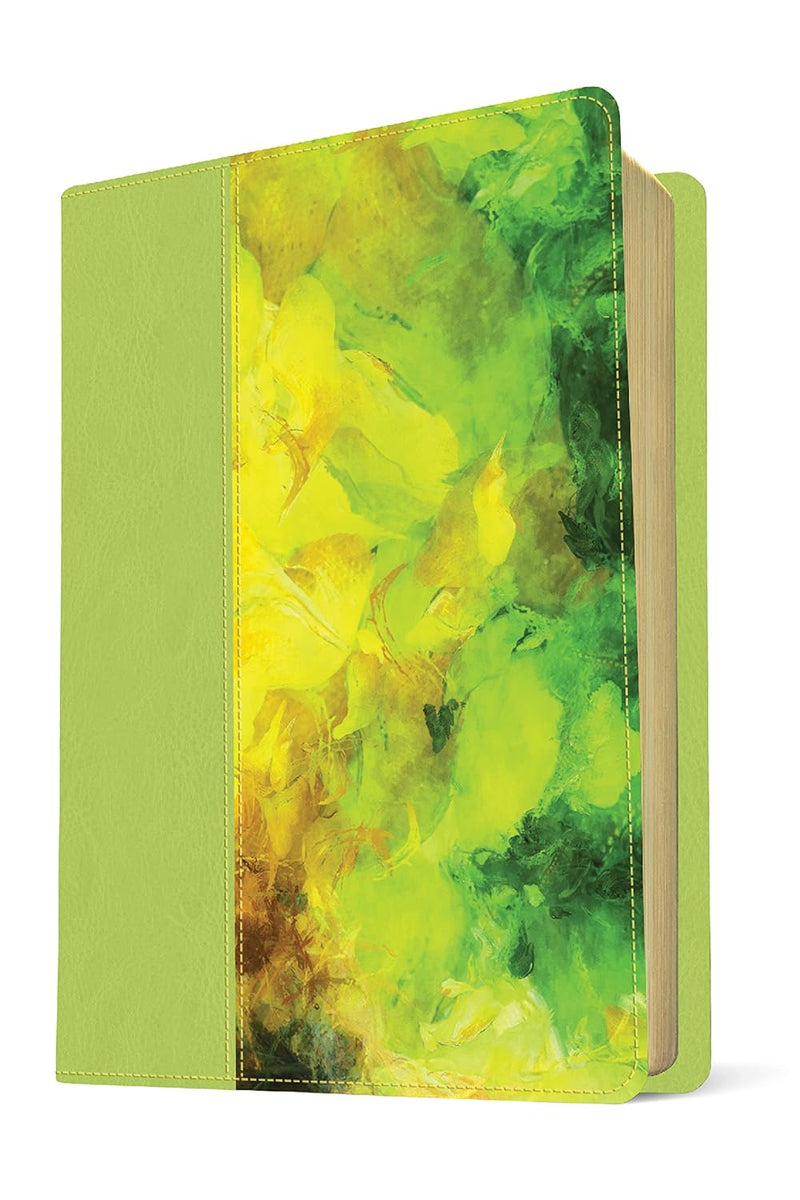 Cargue la imagen en el visor de la galería, Santa Biblia NTV, Edición de Referencia Ultrafina, Letra grande (Sentipiel verde)
