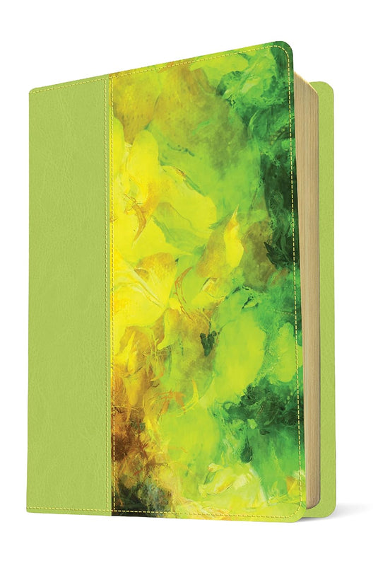Santa Biblia NTV, Edición de Referencia Ultrafina, Letra grande (Sentipiel verde)