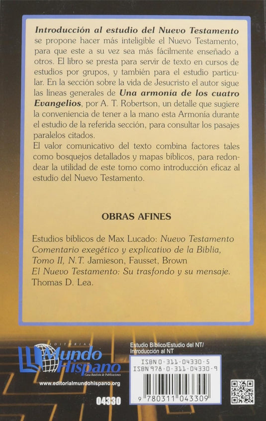 Introducción al estudio del Nuevo Testamento